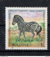 Moldova - 2001 - Kishinev's Zoo - .Equus Quagga Antiquorum  - MNH. ( OL 19/04/2022.) - Moldavie