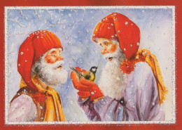 BABBO NATALE Buon Anno Natale Vintage Cartolina CPSM #PBL085.A - Kerstman