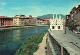 ITALIE - Pisa - Rive De L'Arno Et Eglise De S Marie De L'Epine - Vue Générale - Carte Postale Ancienne - Pisa