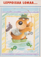 GEBÄREN Tier Vintage Ansichtskarte Postkarte CPSM #PBS139.A - Bears