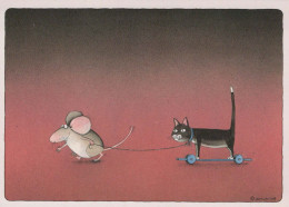 SOURIS Animaux Vintage Carte Postale CPSM #PBR292.A - Andere & Zonder Classificatie