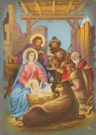Jungfrau Maria Madonna Jesuskind Weihnachten Religion Vintage Ansichtskarte Postkarte CPSM #PBP686.A - Virgen Maria Y Las Madonnas