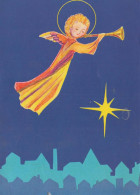 ANGEL Christmas Vintage Postcard CPSM #PBP402.A - Angels