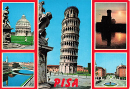 ITALIE - Pisa - Multi-vues De Différents Monuments à Pisa - Animé - Carte Postale Ancienne - Pisa