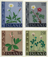 90731 MNH ISLANDIA 1964 FLORES - Lots & Serien