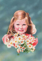 CHILDREN Portrait Vintage Postcard CPSM #PBV078.A - Portraits