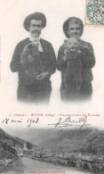 USTOU (Ariège) - Eleveurs D'ours Des Pyrénées - Montreurs, Cachet Jules Bailly Morez - Précurseur Voyagé 1903 (2 Scans) - Other & Unclassified