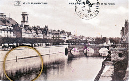 25 Doubs BESANCON Le Doubs Et Les Quais - Besancon