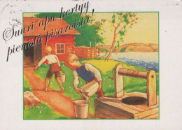 ENFANTS Scènes Paysages Vintage Carte Postale CPSM #PBU180.A - Taferelen En Landschappen