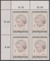 1969 , Mi 1311 ** (1) -  4er Block Postfrisch - 200 Jahre Albertina - Nuevos