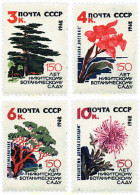 92518 MNH UNION SOVIETICA 1962 150 ANIVERSARIO DEL JARDIN BOTANICO NIKITSKIJ - ...-1857 Prefilatelia