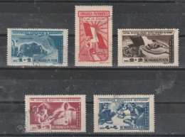 1947 - Defense Patriotique Mi No 1085/1089 - Used Stamps