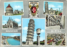 ITALIE - Pisa - Souvenir Di Pisa - Multi-vues De Différents Monuments à Pisa - Carte Postale Ancienne - Pisa