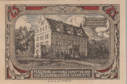75 PFENNIG 1914-1924 Stadt MALCHOW Mecklenburg-Schwerin UNC DEUTSCHLAND #PD223 - [11] Emissions Locales