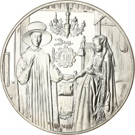 France, Médaille, Portrait D'Arnolfini, Jan Eyck, Argent, SPL - Andere & Zonder Classificatie