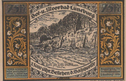75 PFENNIG 1921 Stadt LÜNEBURG Hanover UNC DEUTSCHLAND Notgeld Banknote #PC633 - Lokale Ausgaben