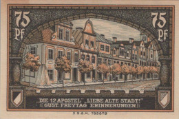 75 PFENNIG 1921 Stadt KREUZBURG Oberen Silesia DEUTSCHLAND Notgeld #PF855 - Lokale Ausgaben