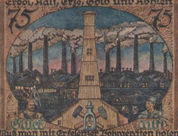 75 PFENNIG 1921 Stadt ERKELENZ Rhine UNC DEUTSCHLAND Notgeld Banknote #PB331 - [11] Local Banknote Issues
