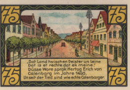 75 PFENNIG 1921 Stadt ELDAGSEN Hanover UNC DEUTSCHLAND Notgeld Banknote #PA531 - [11] Local Banknote Issues