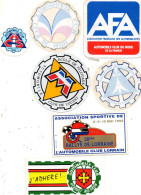 Autocollants AUTOMOBILE CLUBS - Pegatinas