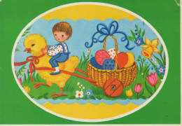 PASQUA BAMBINO Vintage Cartolina CPSM #PBO329.IT - Easter