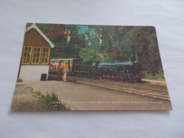 THEME TRAIN LOCOMOTIVE SAMSON ENTERING HYTHE ROMNEY HYTHE AND DYMCHURCH RAILWAY ANIMEES ENFANTS - Treinen