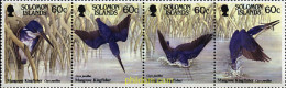 154757 MNH SALOMON 1987 FAUNA PROTEGIDA - Islas Salomón (...-1978)