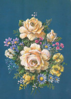 FIORI Vintage Cartolina CPSM #PAR892.IT - Flowers
