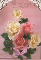 FIORI Vintage Cartolina CPSM #PAR772.IT - Flowers