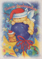 ANGELO Buon Anno Natale Vintage Cartolina CPSM #PAJ247.IT - Anges