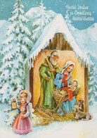 ANGELO Buon Anno Natale Vintage Cartolina CPSM #PAH794.IT - Angels