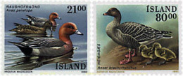 66912 MNH ISLANDIA 1990 AVES - Lots & Serien