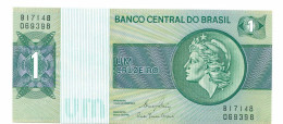 BRASIL 1 CRUZEIRO 1980 UNC Paper Money Banknote #P10826.4 - Lokale Ausgaben