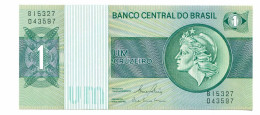 BRASIL 1 CRUZEIRO 1980 UNC Paper Money Banknote #P10825.4 - Lokale Ausgaben