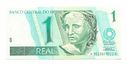 BRASIL 1 REAL 2003 SERIE AA Birds UNC Paper Money Banknote #P10827.4 - Lokale Ausgaben