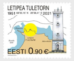 2021 1044 Estonia Letipea Lighthouse MNH - Estonie