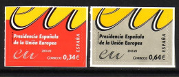 SPANIEN MI-NR. 4487-4488 POSTFRISCH(MINT) MITLÄUFER 2010 SPANIEN EU RATS-VORSITZ - European Ideas