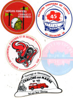 Autocollants SAPEURS POMPIERS - Stickers