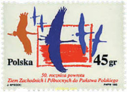 61805 MNH POLONIA 1995 AVES - Neufs