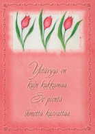 FIORI Vintage Cartolina CPSM #PBZ480.IT - Flowers