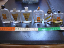 LOT Ancien Flacon Bouteille En Verre PARFUMERIE PARFUM Vintage Perfume Bis - Bottles (empty)