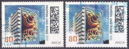 BRD 2021 Mi. Nr. 3633+3635 O/used (BRD-1-10) - Gebraucht