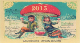 Amanita, Mushrooms, Czech Rep., 2015, 90 X 50 Mm - Small : 2001-...