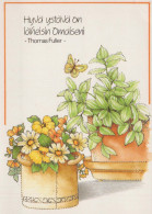 FLOWERS Vintage Postcard CPSM #PBZ840.GB - Flores