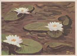FLOWERS Vintage Postcard CPSM #PBZ176.GB - Fleurs