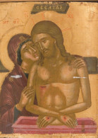 PAINTING JESUS CHRIST Religion Vintage Postcard CPSM #PBQ159.GB - Tableaux, Vitraux Et Statues