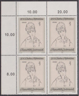 1969 , Mi 1314 ** (1) -  4er Block Postfrisch - 200 Jahre Albertina - Ungebraucht