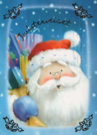 PAPÁ NOEL Feliz Año Navidad Vintage Tarjeta Postal CPSM #PBL401.ES - Santa Claus