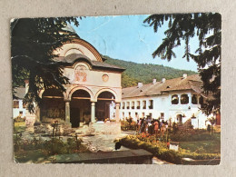 Romania Used Postal Stationery 1493/83 Valcea Manastirea Cozia Monastery Church Eglise Kirche - Enteros Postales