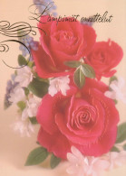 FLORES Vintage Tarjeta Postal CPSM #PAR949.ES - Fleurs